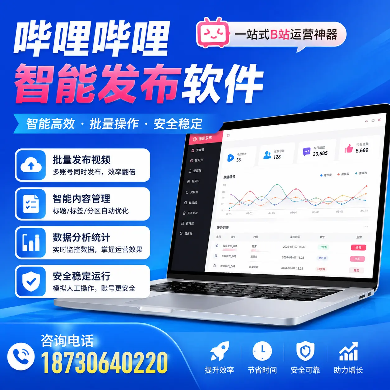 如何通过哔哩哔哩智能发布软件提升 东城 企业曝光率